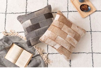 クッション 正方形 45×45cm 高級感 インテリア 北欧 かわいい シンプル おしゃれ フロアクッション リビング ダイニング 寝室 モダン ピロークッション(代引不可)