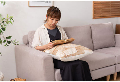 クッション 正方形 45×45cm 高級感 インテリア 北欧 かわいい シンプル おしゃれ フロアクッション リビング ダイニング 寝室 モダン ピロークッション(代引不可)