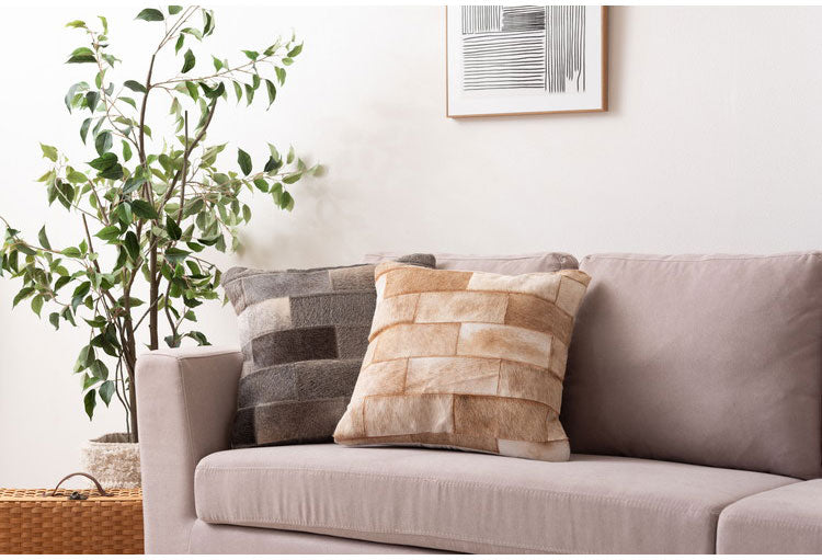 クッション 正方形 45×45cm 高級感 インテリア 北欧 かわいい シンプル おしゃれ フロアクッション リビング ダイニング 寝室 モダン ピロークッション(代引不可)