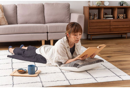 クッション 正方形 45×45cm 高級感 インテリア 北欧 かわいい シンプル おしゃれ フロアクッション リビング ダイニング 寝室 モダン ピロークッション(代引不可)