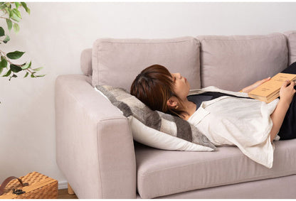 クッション 正方形 45×45cm 高級感 インテリア 北欧 かわいい シンプル おしゃれ フロアクッション リビング ダイニング 寝室 モダン ピロークッション(代引不可)