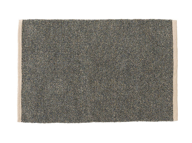 マット ブラウン 茶色 長方形 おしゃれ キッチン ブークレ生地 くすみカラー 玄関 無地 シンプル 四角 リビング もこもこ 北欧 モダン 小さめ ベッドサイド(代引不可)