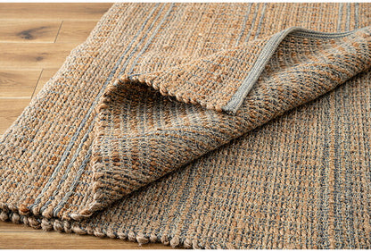 ラグ FAB-302 東谷 ラグ 130 190 130×190 190×130 1.5畳 コットン 綿 ジュート 麻 リゾート アジアン ナチュラル 北欧 シンプル 敷き物 ベージュ ブラウン 茶色(代引不可)