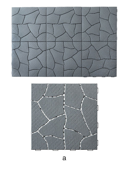 フロアパネル FLR-31 東谷 フロアパネル ジョイント DIY ポリプロピレン プラスチック 軽量 軽い 耐水 排水 人工石畳 デッキパネル ジョイントパネル 玄関 ベランダ バルコニー テラス 庭 ガーデン(代引不可)