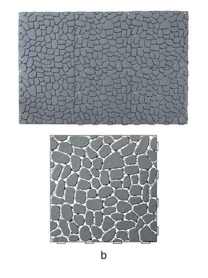 フロアパネル FLR-31 東谷 フロアパネル ジョイント DIY ポリプロピレン プラスチック 軽量 軽い 耐水 排水 人工石畳 デッキパネル ジョイントパネル 玄関 ベランダ バルコニー テラス 庭 ガーデン(代引不可)