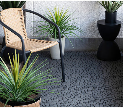 フロアパネル FLR-31 東谷 フロアパネル ジョイント DIY ポリプロピレン プラスチック 軽量 軽い 耐水 排水 人工石畳 デッキパネル ジョイントパネル 玄関 ベランダ バルコニー テラス 庭 ガーデン(代引不可)