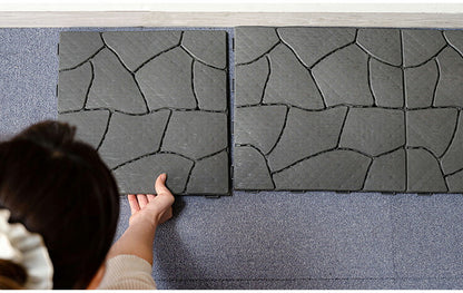 フロアパネル FLR-31 東谷 フロアパネル ジョイント DIY ポリプロピレン プラスチック 軽量 軽い 耐水 排水 人工石畳 デッキパネル ジョイントパネル 玄関 ベランダ バルコニー テラス 庭 ガーデン(代引不可)