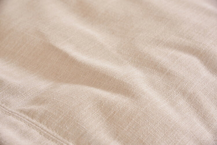 ソファ ソファー 横幅211cm 広め 布地 ファブリック ダブルクッション仕様 モダン シンプル ベーシック ナチュラル おしゃれ カバーリング アイボリー(代引不可)