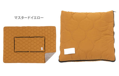 クッションブランケット ブランケット クッションブランケット クッション シンプル 北欧 おしゃれ 折りたたみ コンパクト 2WAY アウトドア キャンプ 防寒 布団 ボア キルティング ファスナー(代引不可)