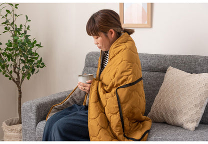 クッションブランケット ブランケット クッションブランケット クッション シンプル 北欧 おしゃれ 折りたたみ コンパクト 2WAY アウトドア キャンプ 防寒 布団 ボア キルティング ファスナー(代引不可)