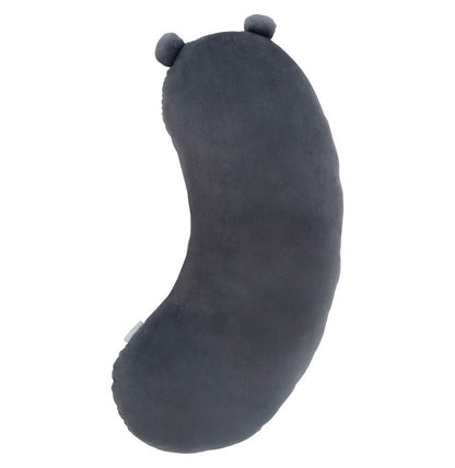 ボディピロー クッション ボディピロー おしゃれ 北欧 アニマル 動物 かわいい ベージュ ダークグレー グリーン コーデュロイ しっぽ 耳 尻尾 ベッド ソファ シンプル 枕 足枕 腰当て 肘置き(代引不可)