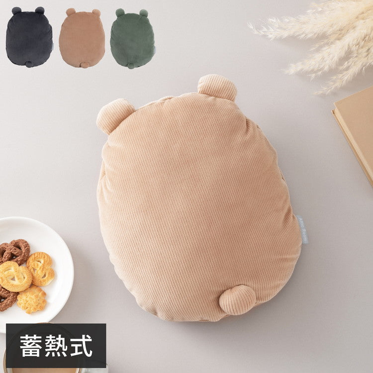 蓄熱式湯たんぽ 湯たんぽ 蓄熱式湯たんぽ 北欧 おしゃれ かわいい ギフト プレゼント シンプル コーデュロイ ベージュ グリーン ダークグレー クッション カイロ もちもち 温かい 冬(代引不可)