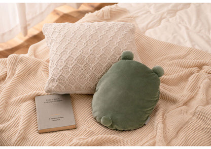 蓄熱式湯たんぽ 湯たんぽ 蓄熱式湯たんぽ 北欧 おしゃれ かわいい ギフト プレゼント シンプル コーデュロイ ベージュ グリーン ダークグレー クッション カイロ もちもち 温かい 冬(代引不可)