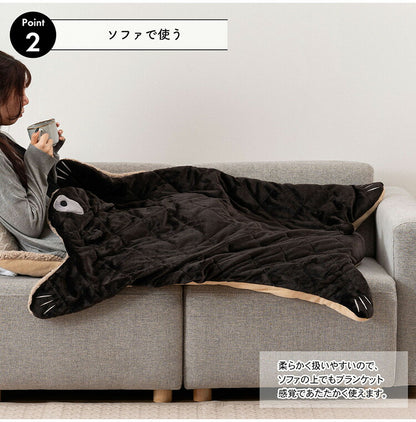 アニマルサンドクッション GLK-206 東谷 クッション サンド アニマル 動物 猫 ネコ キャット 熊 クマ くま ベア 狐 キツネ きつね フォックス おしゃれ かわいい 可愛い サンドクッション グレー(代引不可)