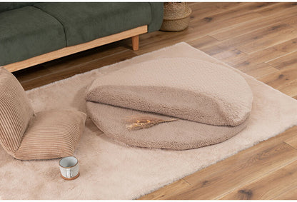 キルトサンドクッション GLK-207 東谷 クッション サンド キルト くすみカラー 大人っぽい おしゃれ かわいい 可愛い サンドクッション ホワイト 白 ベージュ モカ ブラウン 茶色 ひざ掛け 膝 ボア(代引不可)