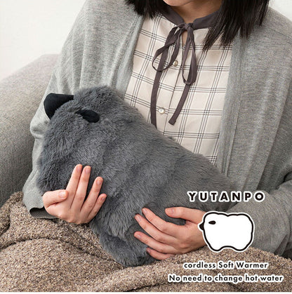 蓄熱式湯たんぽ GLK-208 東谷 湯たんぽ 蓄熱式湯たんぽ 北欧 おしゃれ かわいい ギフト プレゼント シンプル ホワイト 白 ベージュ グレー 灰色 クッション カイロ ふわふわ もちもち 電気(代引不可)