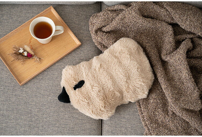 蓄熱式湯たんぽ GLK-208 東谷 湯たんぽ 蓄熱式湯たんぽ 北欧 おしゃれ かわいい ギフト プレゼント シンプル ホワイト 白 ベージュ グレー 灰色 クッション カイロ ふわふわ もちもち 電気(代引不可)