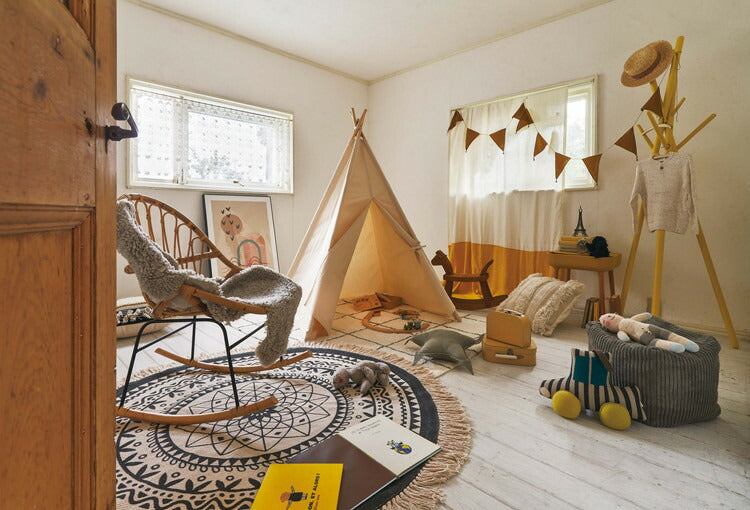 テント ティピー オシャレ おしゃピク おしゃれなピクニック 簡単 持ち運び 室内 キッズ 秘密基地 ティピーテント 室内テント テント ティピー キッズ 子供 犬 瞑想(代引不可)