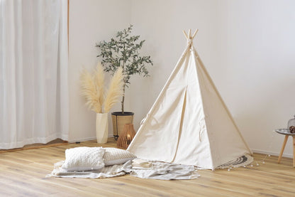 テント ティピー オシャレ おしゃピク おしゃれなピクニック 簡単 持ち運び 室内 キッズ 秘密基地 ティピーテント 室内テント テント ティピー キッズ 子供 犬 瞑想(代引不可)
