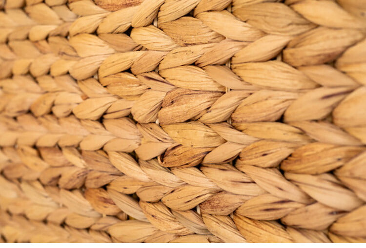 プランター 鉢入れ 円型 9号用 アジアン 観葉植物 植物 ウォーターヒヤシンス 雑貨 インテリア 室内 ブラウン 茶色 編み かご インテリア おしゃれ 北欧 かわいい(代引不可)