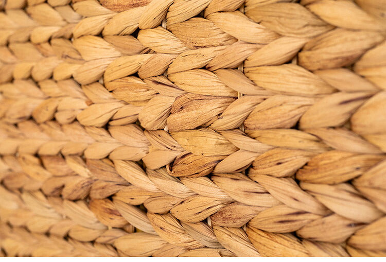 プランターハイタイプ 9号用 プランター 鉢入れ アジアン 観葉植物 植物 ウォーターヒヤシンス 雑貨 インテリア 室内 ブラウン 茶色 編み かご ゴミ箱 収納 筒型(代引不可)