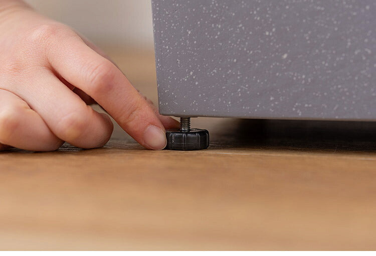 プランター 正方形 6号用 プランター 鉢入れ モダン インダストリアル シンプル グレー 植物 観葉植物 アジャスター付き インテリア(代引不可)