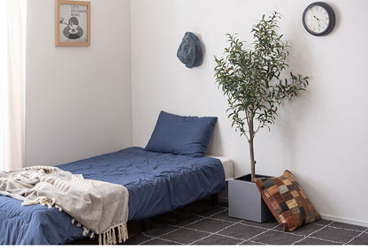 プランター 正方形 6号用 プランター 鉢入れ モダン インダストリアル シンプル グレー 植物 観葉植物 アジャスター付き インテリア(代引不可)