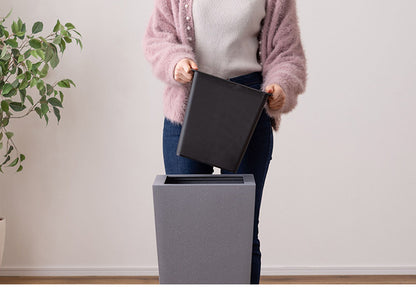 プランターハイタイプ プランター ハイタイプ 鉢入れ モダン インダストリアル シンプル グレー 植物 観葉植物 アジャスター付き インテリア(代引不可)