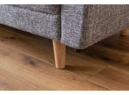 ソファ 2WAY ローソファ クッション付き 幅150cm 2人掛け 3人掛け 2.5人掛け おしゃれ シンプル モダン グレー ベージュ ファブリック 布製 アームソファ 肘あり 肘置き 木フレーム ロータイプ(代引不可)