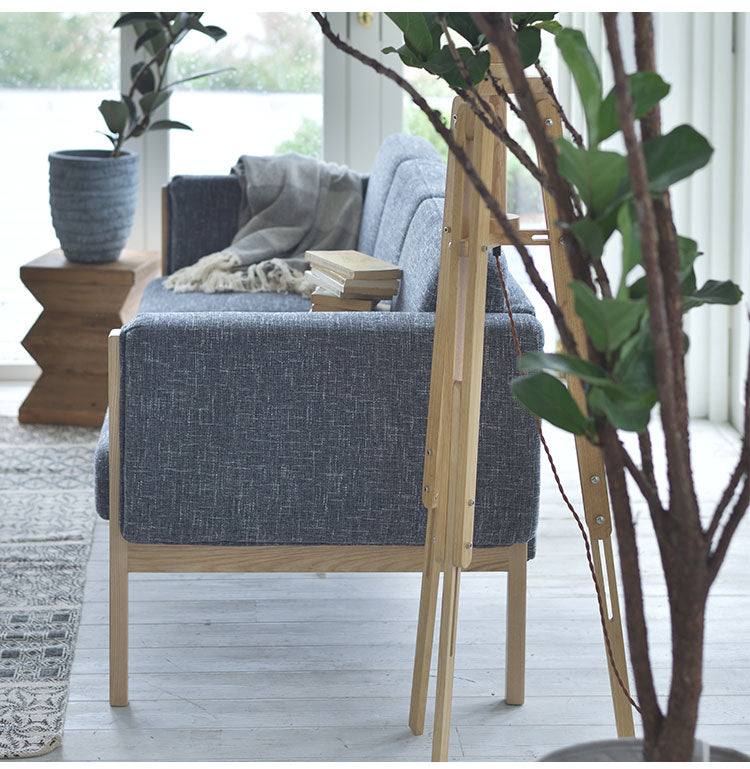 ソファ 3人掛け 幅172cm 完成品 北欧 2.5人掛け おしゃれ 3P 肘掛け 肘置き 天然木 リビング ワンルーム ソファー シンプル インテリア ローソファ(代引不可)