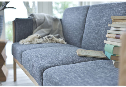 ソファ 3人掛け 幅172cm 完成品 北欧 2.5人掛け おしゃれ 3P 肘掛け 肘置き 天然木 リビング ワンルーム ソファー シンプル インテリア ローソファ(代引不可)