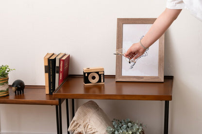 ミニテーブル テーブル サイドテーブル ナイトテーブル おしゃれ シンプル モダン 和モダン 積み重ね 幅60cm 高さ40cm 木製 天然木 スチール ブラウン 黒 軽量(代引不可)