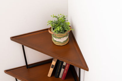 ミニテーブル テーブル サイドテーブル おしゃれ シンプル モダン 和モダン 積み重ね 幅40cm 高さ33cm 木製 天然木 スチール ブラウン 黒 軽量 インテリア(代引不可)