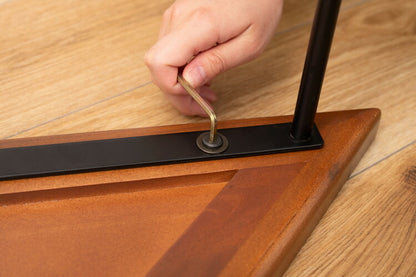 ミニテーブル テーブル サイドテーブル おしゃれ シンプル モダン 和モダン 積み重ね 幅40cm 高さ33cm 木製 天然木 スチール ブラウン 黒 軽量 インテリア(代引不可)