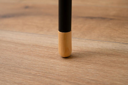 スツール ウッドスツール 椅子 チェア いす 木製 天然木 ミンディ スチール 脚キャップ モダン ブラウン 花台 ディスプレイ 玄関 リビング 腰掛け シンプル おしゃれ(代引不可)