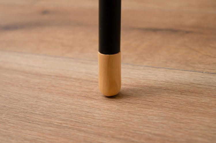 スツール ウッドスツール 椅子 チェア いす 木製 天然木 ミンディ スチール 脚キャップ モダン ブラウン 花台 ディスプレイ 玄関 リビング 腰掛け シンプル おしゃれ(代引不可)