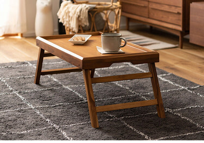 トレーテーブル 幅80cm フォールディングテーブル 折りたたみ 折り畳み コンパクト スリム 机 簡易机 隙間収納 ソファサイド トレー サイドテーブル ベッド(代引不可)