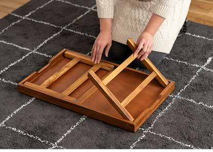 トレーテーブル 幅80cm フォールディングテーブル 折りたたみ 折り畳み コンパクト スリム 机 簡易机 隙間収納 ソファサイド トレー サイドテーブル ベッド(代引不可)