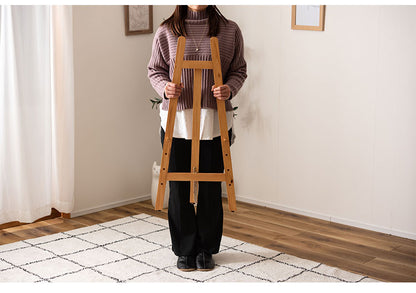 イーゼル スタンド 木製 絵画 パネルスタンド 看板 デッサン メニューボード 天然木 ブラック ナチュラル ホワイト(代引不可)