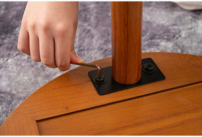 ボードゲームテーブル GT-780 東谷 サイドテーブル 丸 ラウンド 丸型 木製 高さ50cm 円形 ソファ ベッド横 ガラス リビング 天然木 ナチュラル ナイトテーブル 遊べる ゲーム 三目並べ(代引不可)