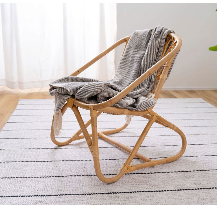 ラタンチェア チェア チェアー ラタン 籐 椅子 イス パーソナルチェア アジアン かわいい おしゃれ 背もたれ アームレスト インテリア 北欧 新生活 リビング コンパクト 省スペース(代引不可)