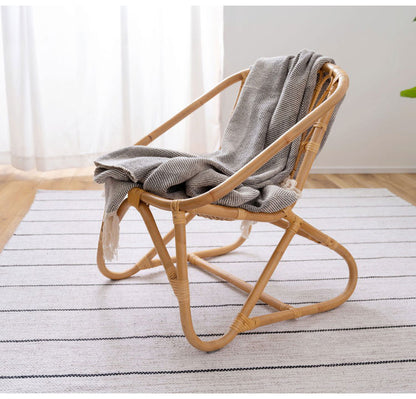 ラタンチェア チェア チェアー ラタン 籐 椅子 イス パーソナルチェア アジアン かわいい おしゃれ 背もたれ アームレスト インテリア 北欧 新生活 リビング コンパクト 省スペース(代引不可)