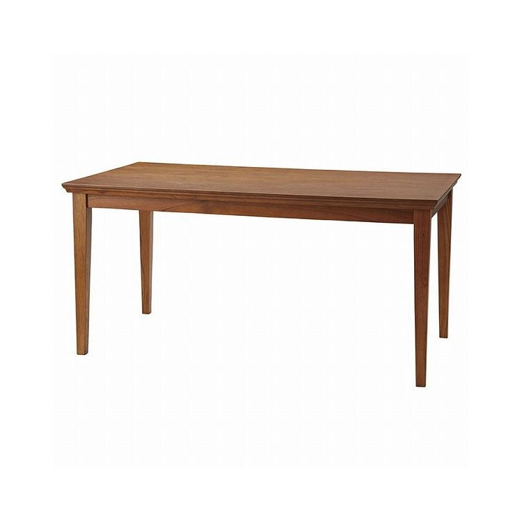 ダイニングテーブル テーブル ダイニング 4人掛け 4人用 四人 食卓机 おしゃれ 木製 天然木 幅150cm シンプル ゆったり モダン 在宅ワーク 単品 ブラウン ノスタルジック 高さ72cm 奥行80cm 新生活(代引不可)