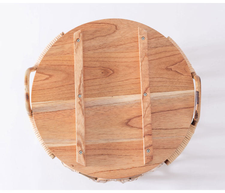 バスケットテーブル テーブル バスケット付き 収納 机 サイドテーブル ラタン 籐 スチール 天板 ソファサイド ベッドサイド インテリア おしゃれ 一人暮らし 新生活 コンパクト 省スペース(代引不可)