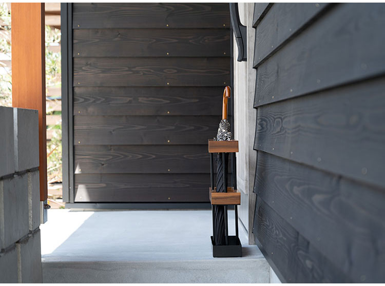 傘立て スタンド 省スペース 天然木 スチール 長方形 アンブレラ 玄関 シンプル おしゃれ インテリア かわいい 北欧 エントランス アイアン アンティーク モダン 雨(代引不可)