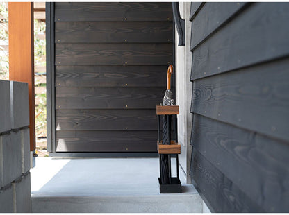 傘立て スタンド 省スペース 天然木 スチール 長方形 アンブレラ 玄関 シンプル おしゃれ インテリア かわいい 北欧 エントランス アイアン アンティーク モダン 雨(代引不可)