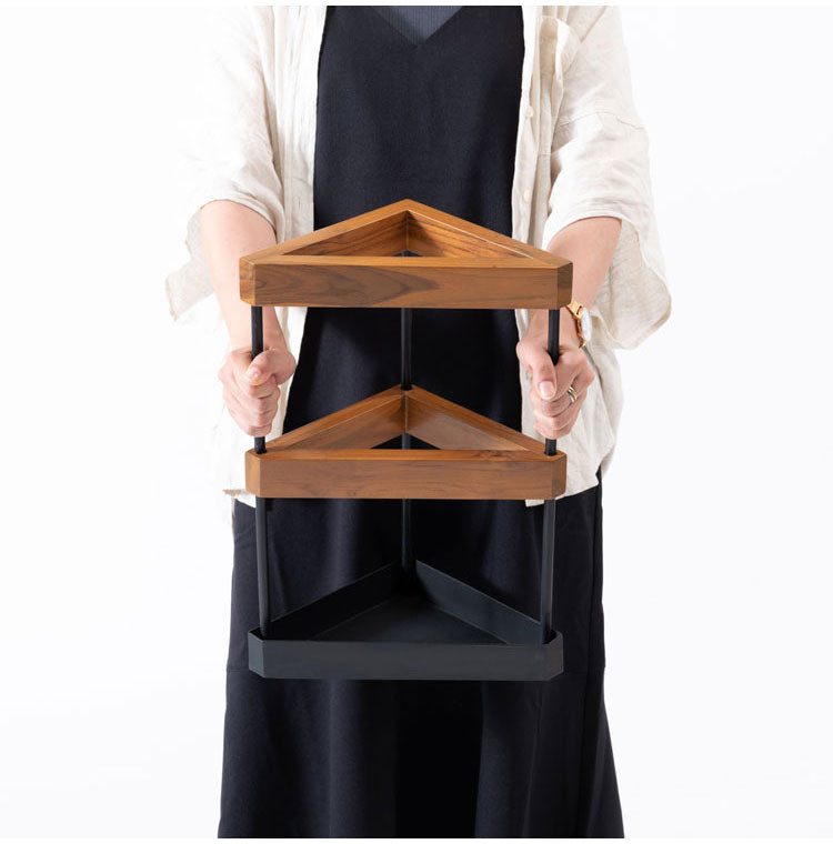 傘立て スタンド 省スペース 天然木 スチール 三角 アンブレラ 玄関 シンプル おしゃれ インテリア かわいい 北欧 エントランス アイアン アンティーク モダン 雨(代引不可)