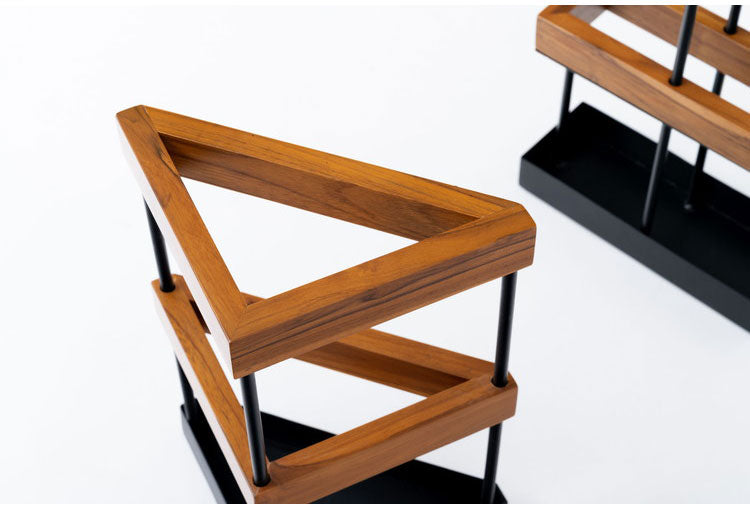 傘立て スタンド 省スペース 天然木 スチール 三角 アンブレラ 玄関 シンプル おしゃれ インテリア かわいい 北欧 エントランス アイアン アンティーク モダン 雨(代引不可)