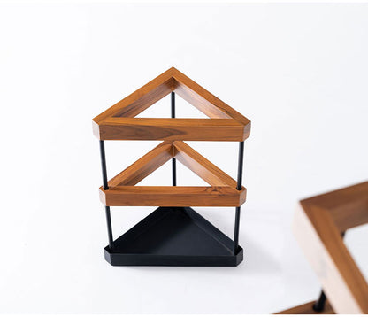 傘立て スタンド 省スペース 天然木 スチール 三角 アンブレラ 玄関 シンプル おしゃれ インテリア かわいい 北欧 エントランス アイアン アンティーク モダン 雨(代引不可)