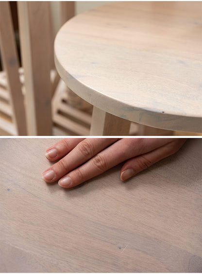 プランターベース おしゃれ 花台 木製 丸型 円形 棚付き 北欧 ガーデニング 室内 ブラウン ホワイト 軽量 かわいい(代引不可)